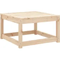 Syfax Gartenhocker Massivholz Kiefer