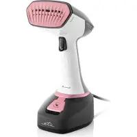 Eta STEPHANY Handsteamer ETA227090000, Keramikbügelfläche, 1400 W, 7 Düsen, Antikalk-, automatische Abschalt- Funktion, LCD-Display