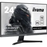 Iiyama G-MASTER G2445HSU-B2, 60,5 cm (23.8"), 1920 x 1080 Pixel, Full HD, LCD, 1 ms, Schwarz