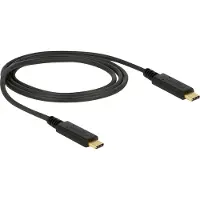 DeLOCK USB 3.1 Gen 2 Type-C auf Type-C Kabel 1m 10Gbps PD 5A