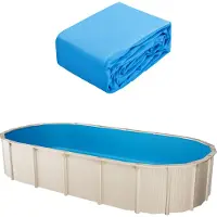 Vevor Ovale Poolfolie