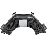 Nolan N91/n91 Evo/n90/n90-2/g9.1/g9.1 Evolve Wind Stopper Helm Kinnvorhang Schwarz Schwarz One Size