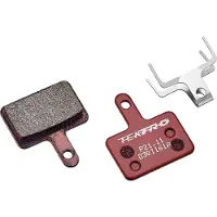 Elvedes Scheibenbremsbelag P21.11 rot, 2 Kolben, inkl. Spreizfeder, Resin