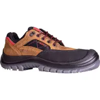 Remisberg Nepal Brown S3 Sicherheitshalbschuh aus Nubukleder Größe 40