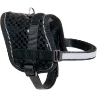 Karlie Teeny Weeny Geschirr für Welpen und kleine Hunde, Farbe:schwarz, Größe:36 - 46cm x 15mm