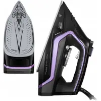 Zelmer ZIR2600, Trocken- & Dampfbügeleisen, CeramicGlide-Sohle, 120 g/min, Schwarz, Violett, 30 g/min, 0,24 l