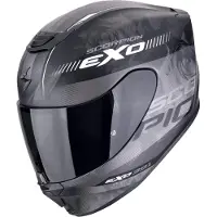 Scorpion EXO-391 Ava Schwarz Silber Integralhelm Größe XS