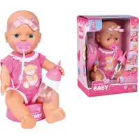 New Born Baby Babypuppe "New Born Baby", bunt, Puppen, Kinder, Vinyl, Babypuppe