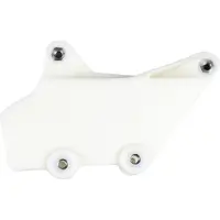 Ufo Kettenführung PLAST für Yamaha YZ WR 125 - 360 ccm Bj. 1989 - 1992, Farbe:weiß