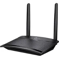 TP-LINK 300 Mbps Wireless N 4G LTE Router, Wi-Fi 4 (802.11n), Einzelband (2,4GHz), Ethernet/LAN, 3G, Schwarz, Tabletop-Router