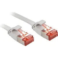 Lindy 47554, 5 m, Cat6, U/FTP (STP), RJ-45, RJ-45, Grau
