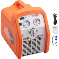 Vevor Kältemittelabsauggerät Kältemittel Absaugstation 3/4 Ps Kältemittel Absauggerät Kältemittelrückgewinnungsmaschine 220-240 V 2,2 kg/min