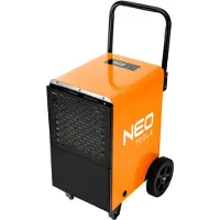 Neo Tools Bau-Entfeuchter AC220-240V, 50Hz; Kältemittel R290; Programmierung bis zu 24h; automatische Abtaufunktion, Feuchtigkeitsentzug; 950 W