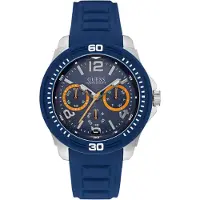 GUESS W0967G2 Herren-Armbanduhr, Edelstahl-Gehäuse