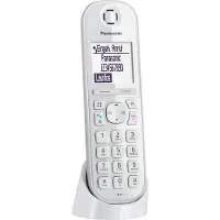 Panasonic KX-TGQ200, IP-Telefon, Schwarz, Kabelloses Mobilteil, 4 Zeilen, 100 Eintragungen, 1.88 - 1.9 GHz