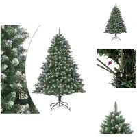 vidaXL Künstlicher Weihnachtsbaum mit Ständer 210 cm PVC - Weihnachtsbäume