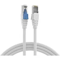 EFB Elektronik EFB K5539WS.2 RJ45 Patchkabel Cat.6A S/FTP LSZH BC AWG26 abschließbar weiß 2m K5539WS2