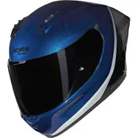 Nolan Integralhelm N60-6 SPORT Speciale 346 Tiefblau Schwarz Silber größe XL
