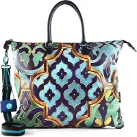Gabs Schultertasche G3 Plus Tote Bag Ornamental Glass Window mehrfarbig