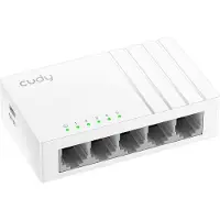 Cudy GS105U, Unmanaged, Gigabit Ethernet (10/100/1000), Wandmontage