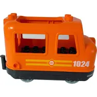 LEGO Duplo-Lokomotive (orange)