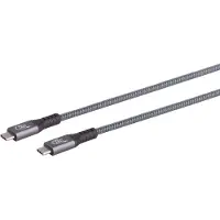 Shiverpeaks USB Kabel Typ-C Stecker auf Typ C Stecker, 4.0, 240W, PRO, 1,0m