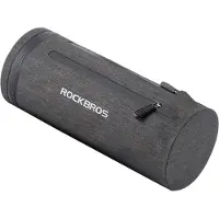 RockBros Praktische, wasserdichte Fahrradtasche zur Montage am Lenker, schwarz