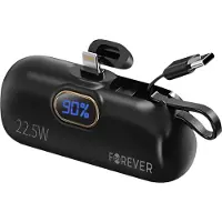 Forever Schnell Mini-Powerbank 22,5W 5000mAh Lightning
