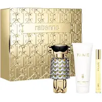 Paco Rabanne Fame Duftset: Eau de Parfum 80 ml & 10 ml, Körperlotion 100 ml
