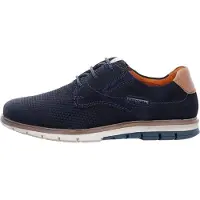 Bugatti Simone Comf. Herrenschuhe Schnürschuhe Blau Freizeit