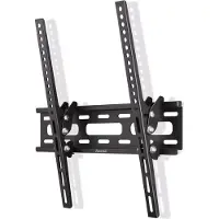 Hama TV-Wandhalterung "Wandhalterung (neigbar, 32" - 75", VESA 400x400)", schwarz, Gerätehalterungen, TV-Wandhalterung