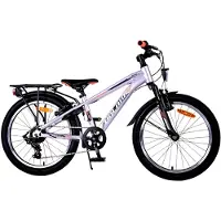 Volare Cross Kinderfahrrad - Jungen - 20 Zoll - Silber - 7 Gänge