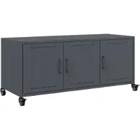 Syfax TV-Schrank Anthrazit 100,5x39x43,5 cm Stahl