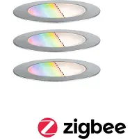 Paulmann Plug & Shine Einbaustrahler Floor 3er RGBW ZigBee