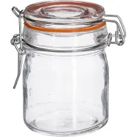 Secret De Gourmet Glas mit Deckel und Clip, 150 ml, 8 Stück