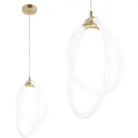 Toolight Hängelampe Led G019-Cp Gold