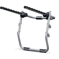 Menabo 000033700000, Fahrradträger, Hinterer Anbau, Nickel-Stahl, Schwarz, Grau