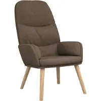 Syfax Relaxsessel Taupe Stoff 70 x 77 x 98 cm