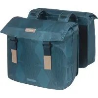 Basil Doppelpacktasche Elegance estate blue, 40-49ltr