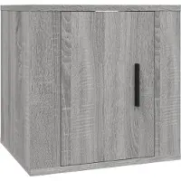 Syfax TV-Wandschrank Grau Sonoma 40x34,5x40 cm