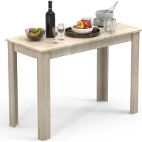 VCM Esstisch "Holz Esstisch Küchentisch Esal 110 x 50 cm", braun (sonoma, eiche), B:110cm T:50cm, Tische, Esstisch