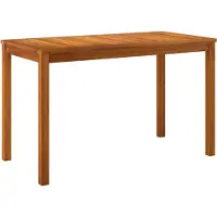 Syfax Gartentisch 110x55x67 cm Massivholz Akazie