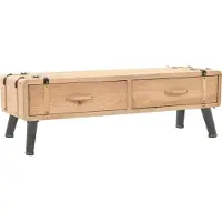 Syfax TV-Schrank Massivholz Tanne 120x33x35 cm