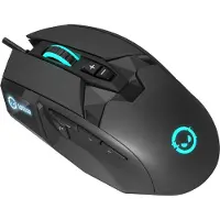Lorgar Stricter 579, Gaming-Maus mit Display, 9 Progr. Druck, Pixart PMW3336 Sensor, 12.000 dpi Auflösung, RGB Hintergrundbeleuchtung