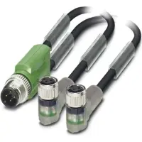 Phoenix Contact 1671438 Sensor-/Aktor-Kabel SAC-3P-M12Y/2X1,5-PUR/M 8FR-2L SAC3PM12Y2X15PURM8FR2L