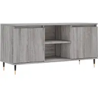 Syfax TV-Schrank Grau Sonoma 104x35x50 cm Holzwerkstoff