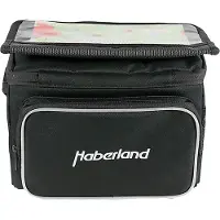 Haberland Lenkertasche Classic sw,25x19x14cm, 6ltr, inkl. Lenkeradapter