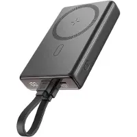 JOYROOM Powerbank Jr-Pbm01 Magnetisch 10000Mah 20W Mit Ladegerät + Lightning - Usb-C Kabel - Schwarz