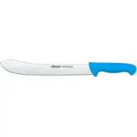 Arcos Metzgermesser Farbe - Prof 292823 aus Nitrum-Edelstahl und mango ergonomische blaue Polypropylenklinge 30 cm, Vitrine