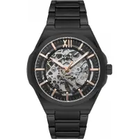 Lee cooper Herrenuhr LC08051.650 Schwarze Mode als Geschenk.
